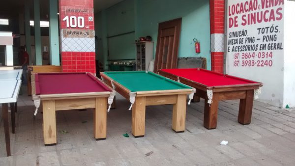 Mesas de sinuca residencial